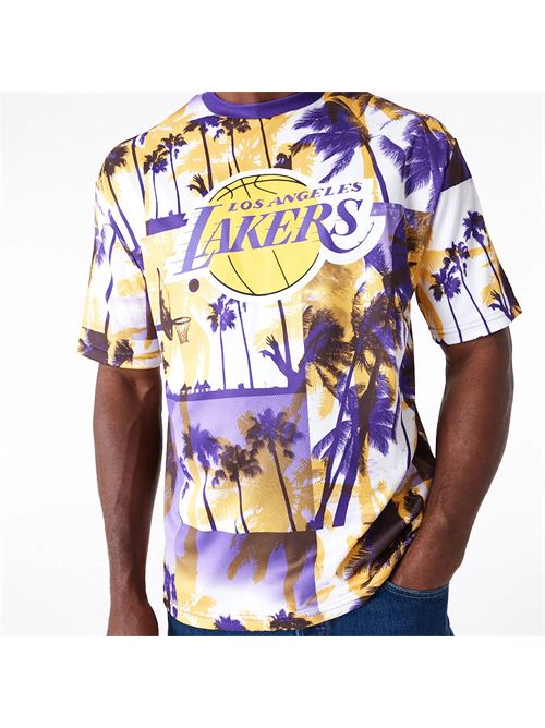 NewEra t-shirt Lakers palm tree mesh NewEra | 60502575LOSLAK PALM MESH